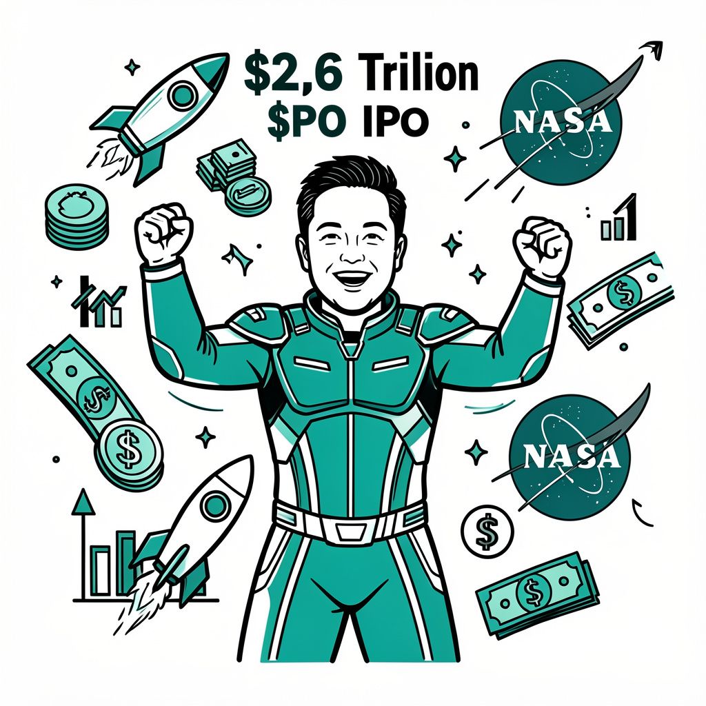 SpaceX IPO Shatters Records: How a $2.6 Trillion Valuation Reshapes Markets