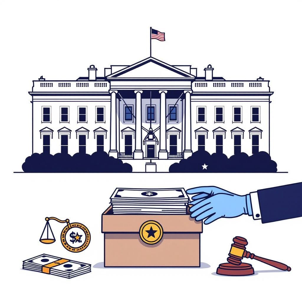 White House Pledges to Save Presidential Records Amid DOJ Constitutional Dispute