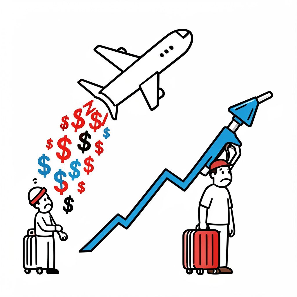 Soaring Jet Fuel Prices Drive Holiday Airfares to Ten Year Highs
