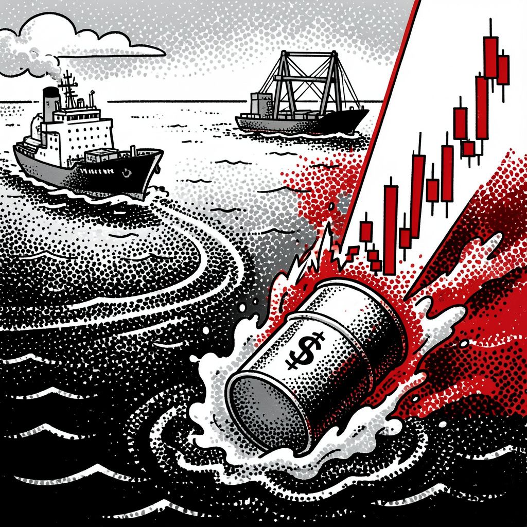 Oil Prices Plunge 11% as Iran Reopens Strait of Hormuz During Ceasefire