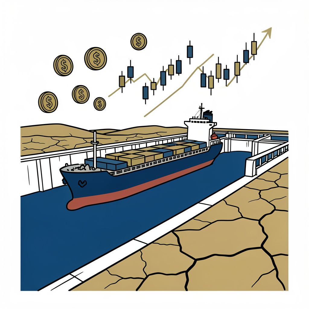 Panama Canal Limits Daily Ship Crossings to Save Water During Historic Drought