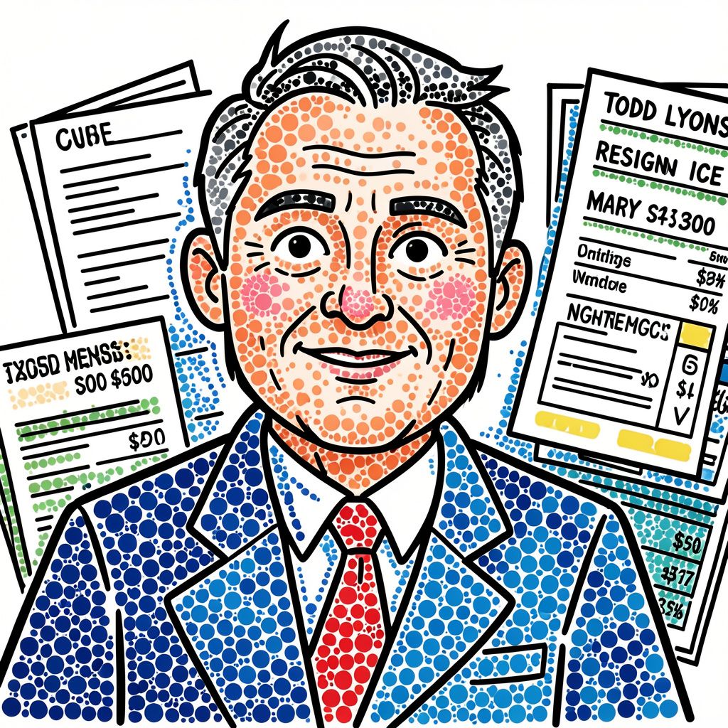 ICE Director Todd Lyons Resigns After Overseeing 584,000 Deportations