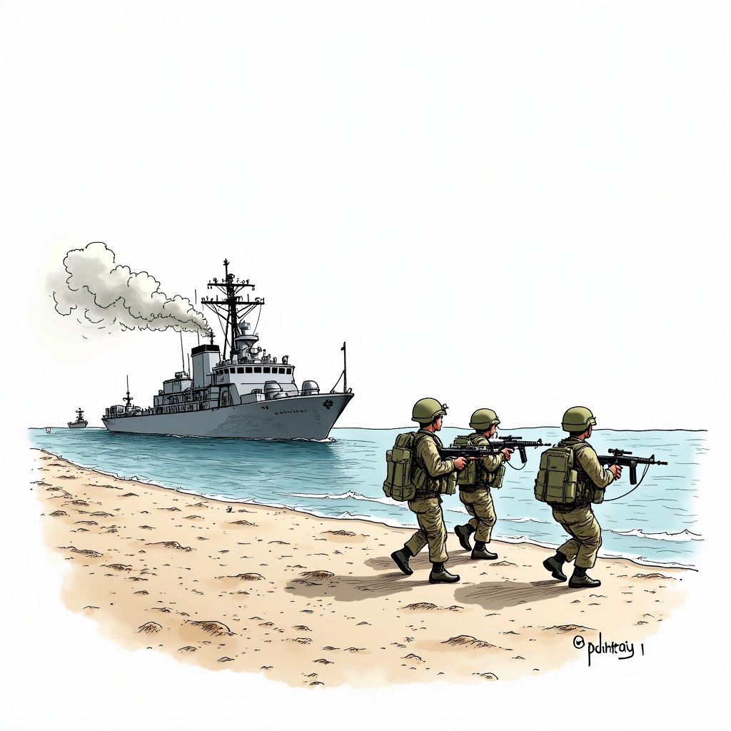 US Deploys Thousands of Marines to the Middle East Amid Escalating Shipping Threats