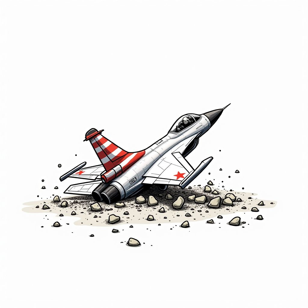 Wreckage of US Fighter Jet in Iran Sparks Global Economic Concerns