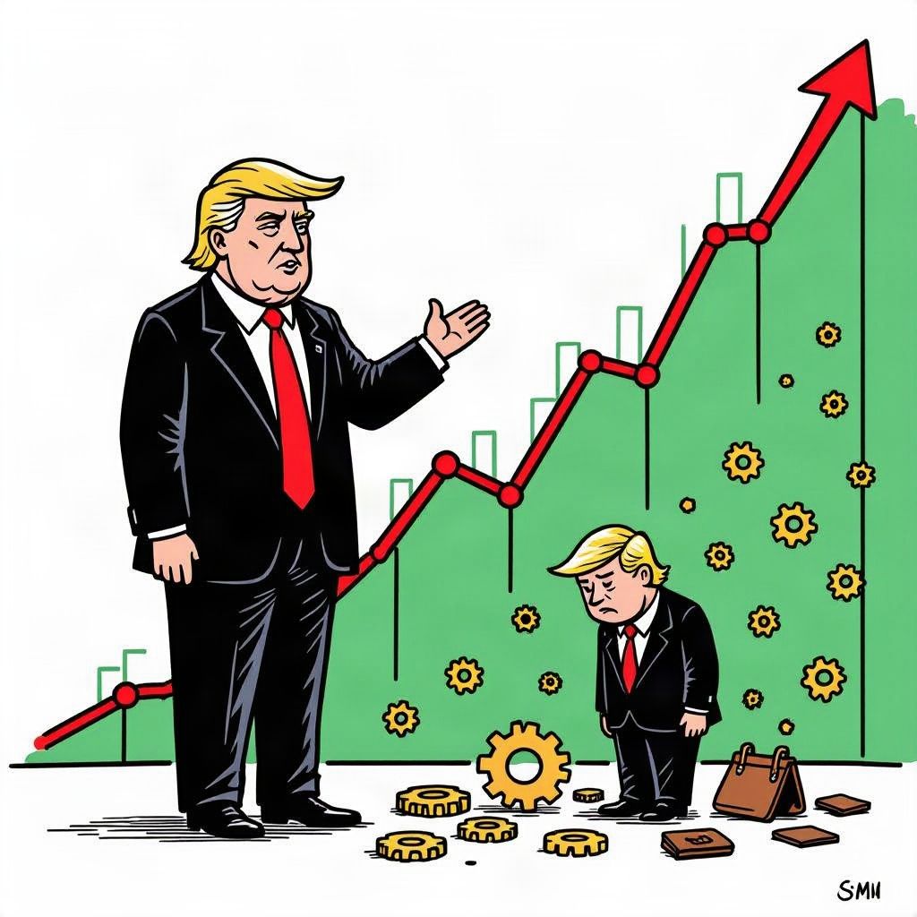 Measuring the Divide Between Stock Market Records and Everyday Economic Reality