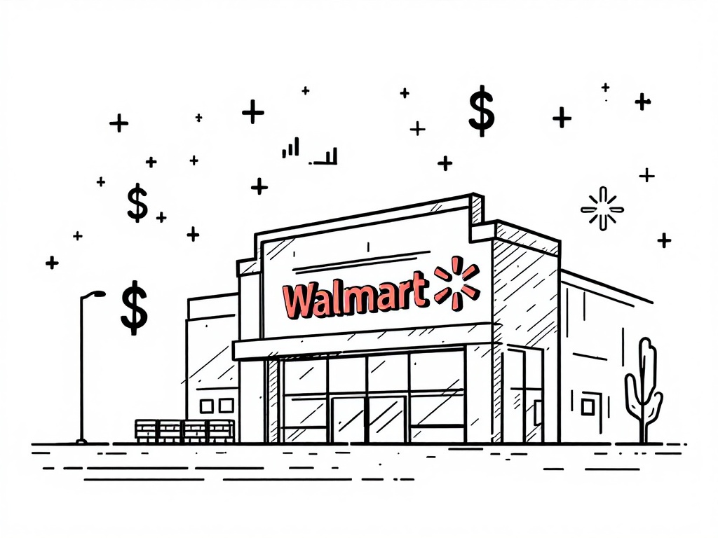 Walmart's Modest Sales Forecast Impacts Bank Stocks