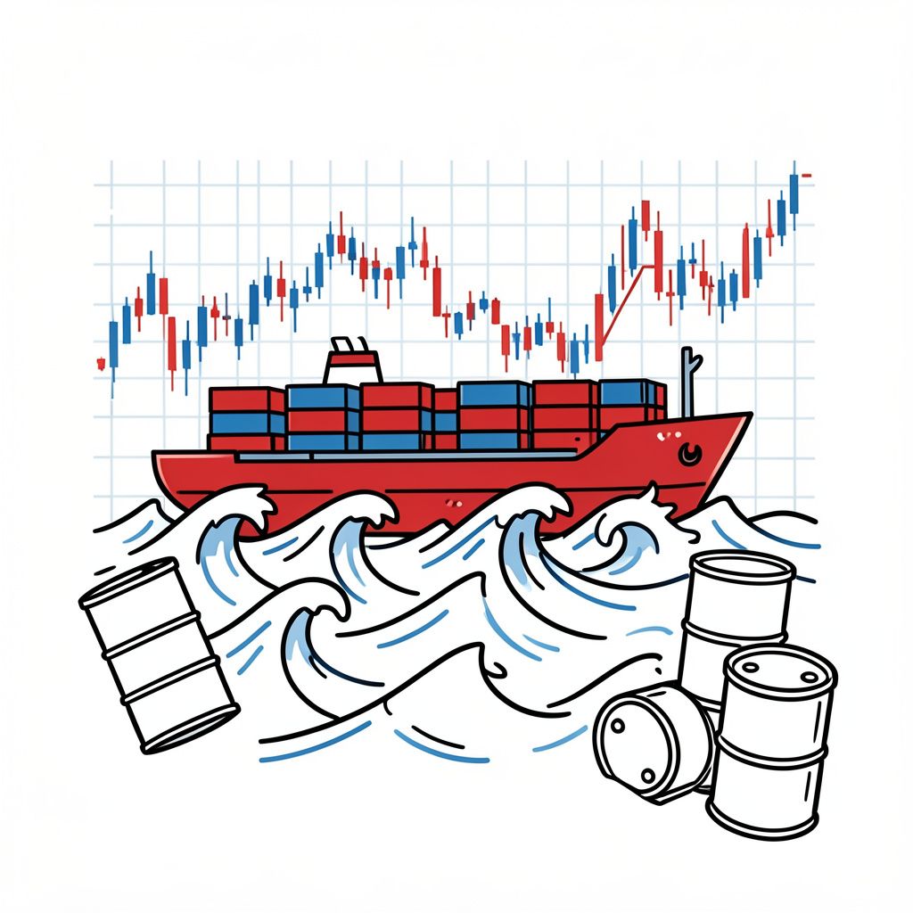 Middle East Shipping Risks and Shrinking Inventories Propel Crude Oil Volatility
