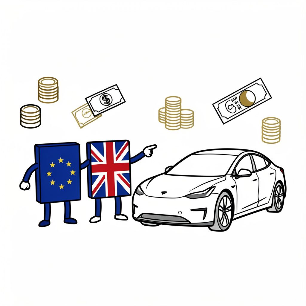 European Union Urges Britain to Increase Tariffs on Chinese Electric Cars