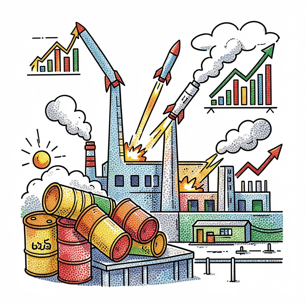 Missile Strikes on Saudi Energy Facilities Threaten Global Oil Markets