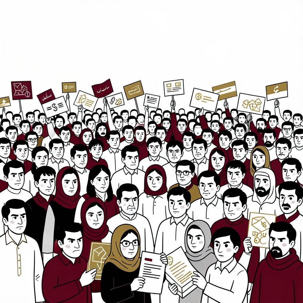Hundreds of Thousands Join Mass Rally in Iran as Military Enlistment Rises
