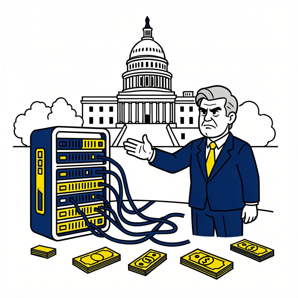 Senate Blocks Bipartisan Bill to Prevent Rising Electricity Costs From Data Centers
