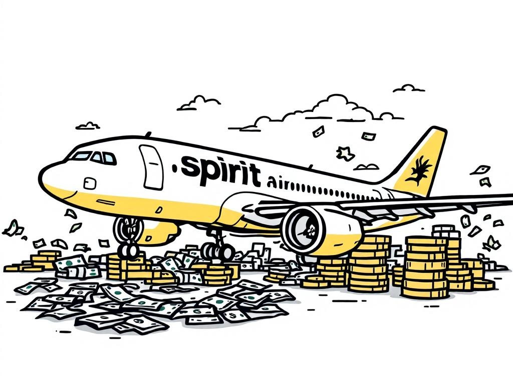 Spirit Airlines Files for Bankruptcy Again Amid Financial Struggles