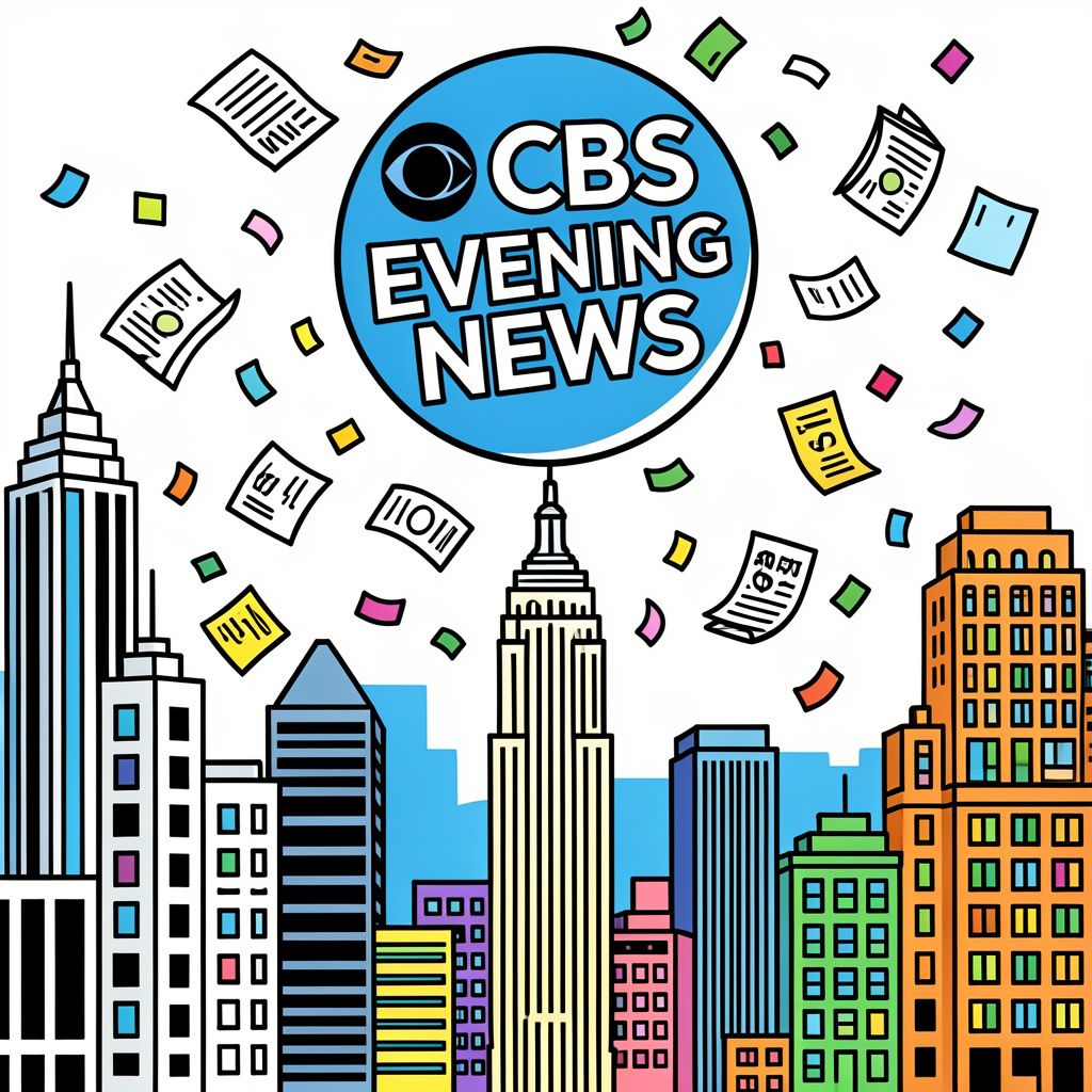 CBS Secures Exclusive Weekly Viewership Growth Among Evening News Broadcasts
