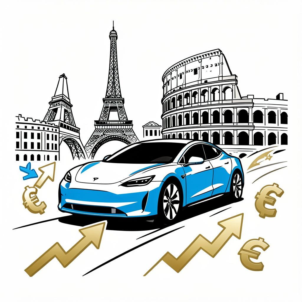 Tesla Surpasses Third-Quarter Sales Targets Driven by European Recovery