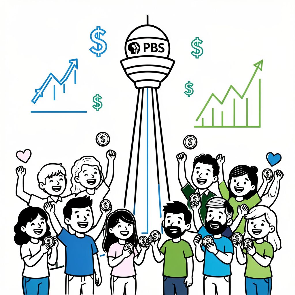 PBS Navigates Federal Defunding via Surge in Public Support
