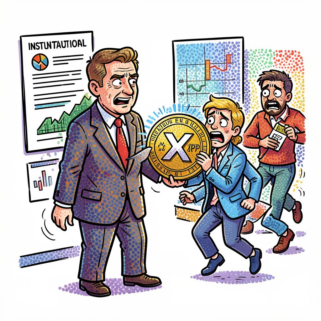 Institutional Investors Accumulate Millions of XRP Daily Amid Retail Market Panic
