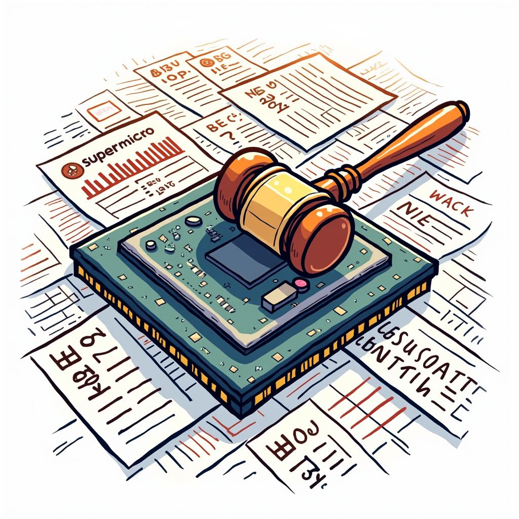 Super Micro Computer Maintains Investor Focus Amidst Chip Smuggling Allegations