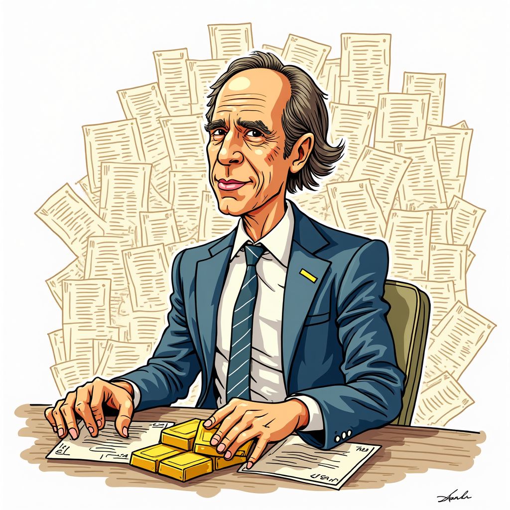 Ray Dalio Warns of Imminent Capital War and Identifies Gold as Safest Asset