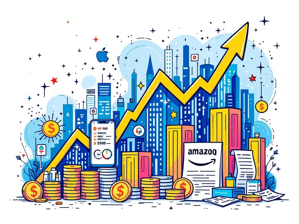 Apple and Amazon Optimistic Forecasts Lift S&P and Nasdaq Futures