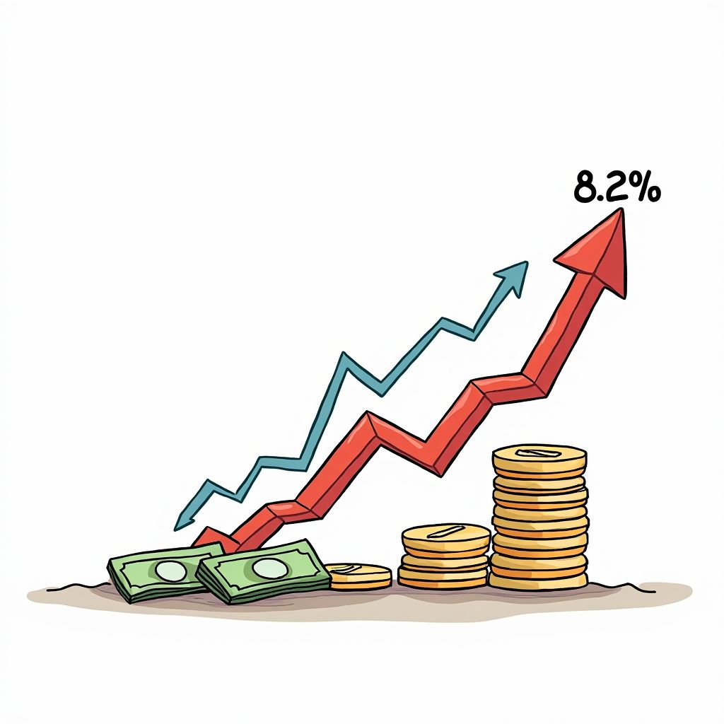 India's Q2 GDP Surpasses Expectations at 8.2%