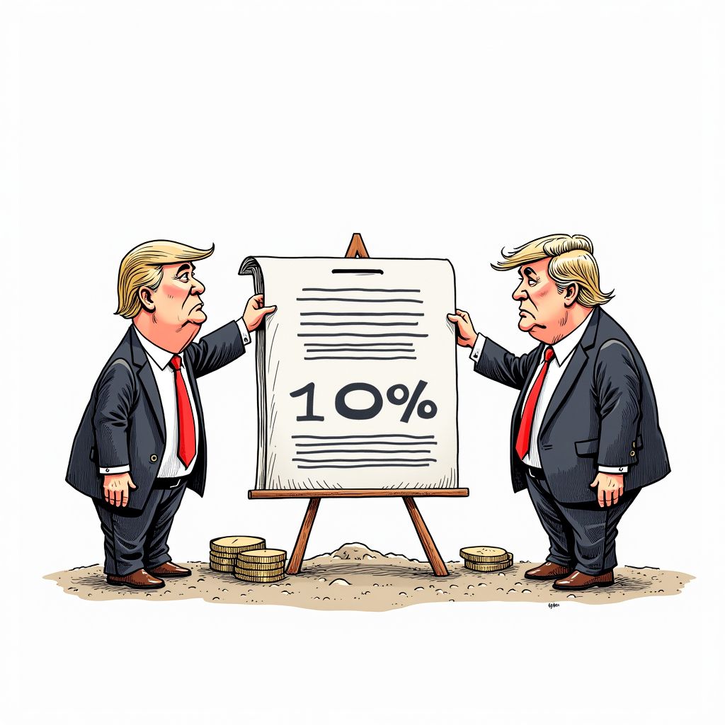 Trump Counters Supreme Court Defeat With Immediate Plan for New 10% Global Tariff