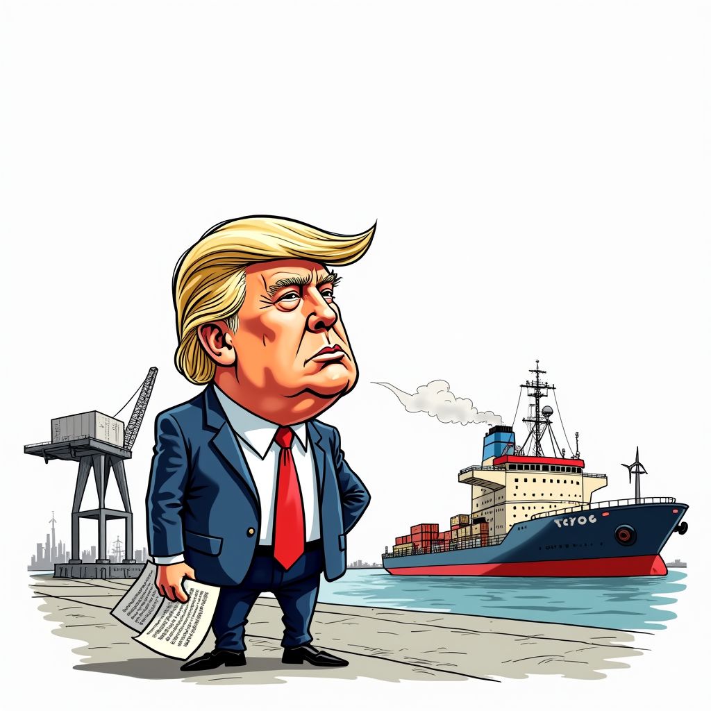 Trump Highlights Energy Policy and Infrastructure Needs During Texas Port Visit