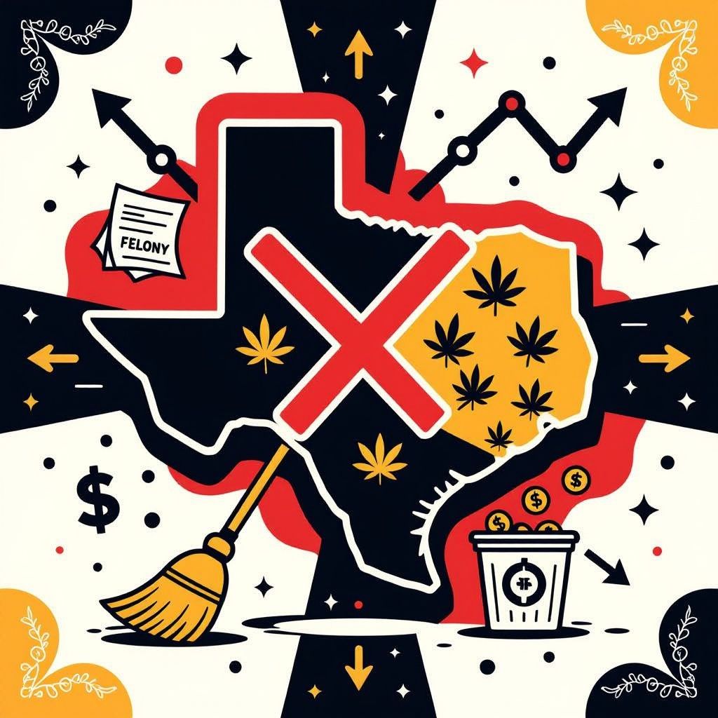 Texas Bans Popular Alternative Cannabis Products Today with Severe New Penalties