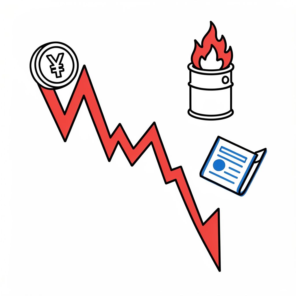Japanese Stocks Face Steepest Weekly Loss in a Month as Global Market Pressures Mount