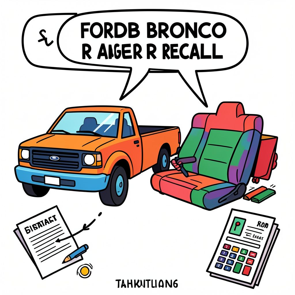 Ford Recalls Nearly 180,000 Vehicles as Loose Seat Bolts Threaten Crash Safety