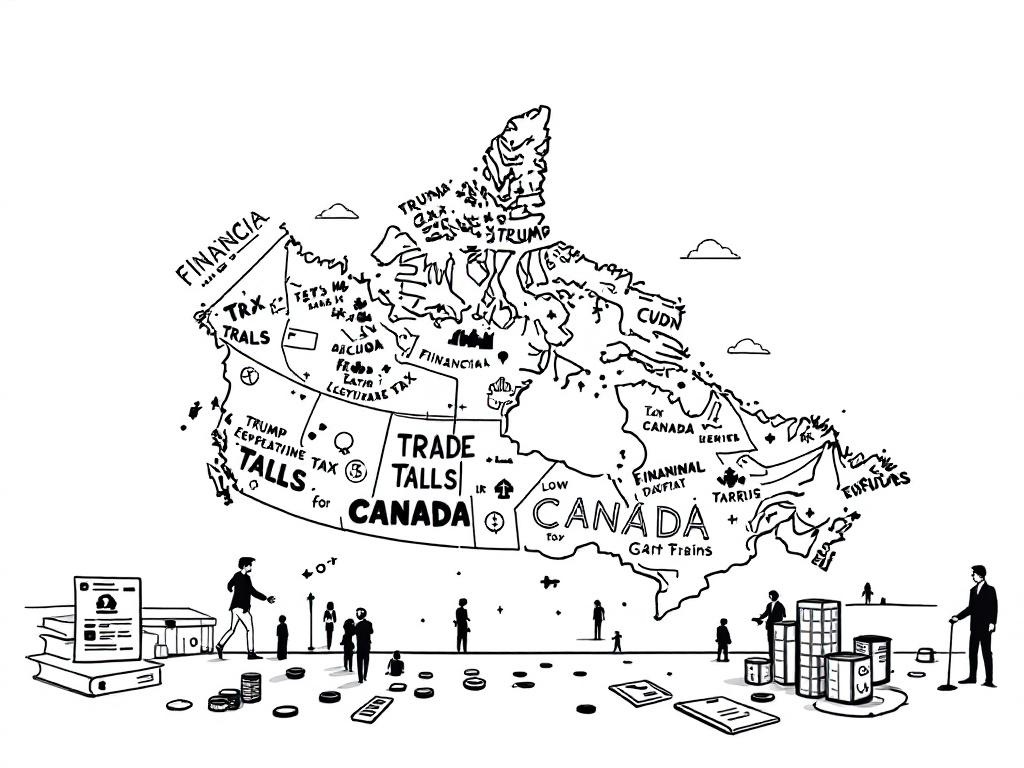 Trump Halts Trade Talks with Canada Over Digital Tax, New Tariffs Imminent