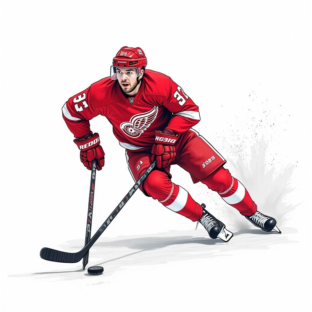 Red Wings Reacquire Veteran Forward David Perron for Playoff Push