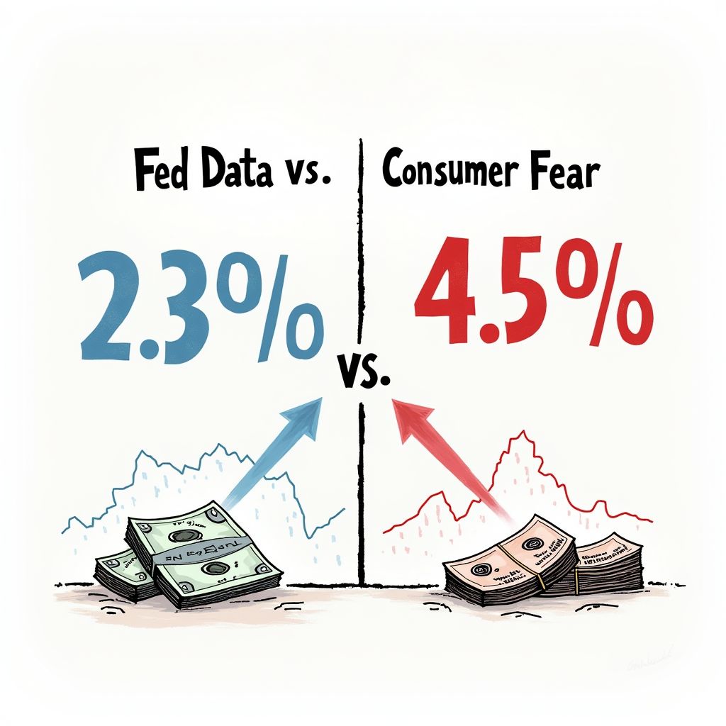 New Federal Reserve Long-Term Inflation Data Challenges Consumer Fears