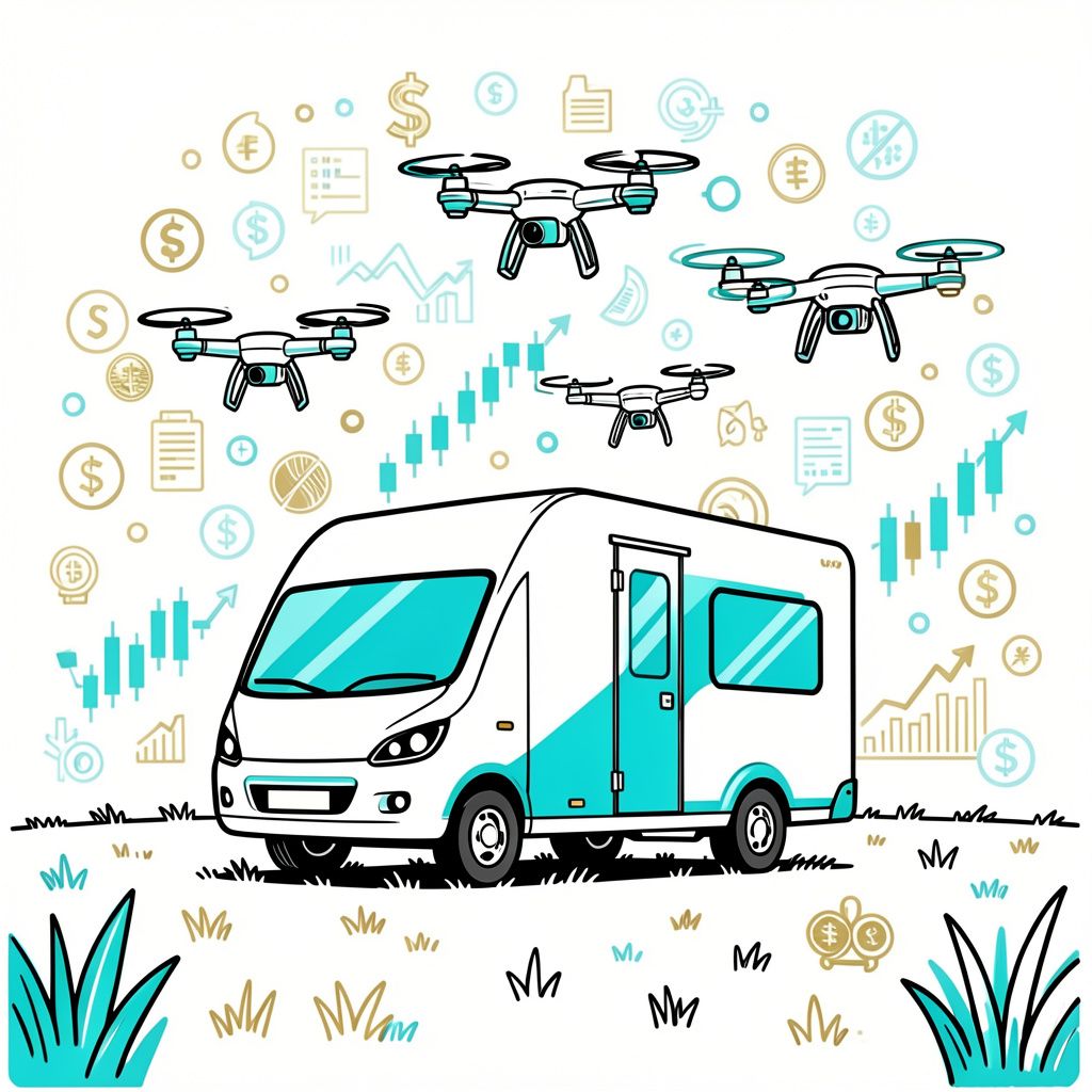 ZenaTech Begins Building Mobile Hubs to Automate Agricultural Drone Swarms