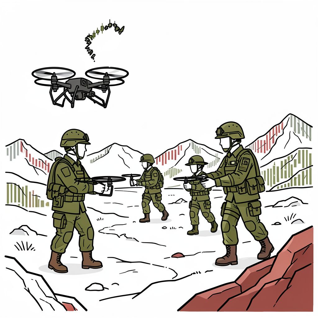 U.S. Marines Test Attack Drones Near North Korean Border in Historic Drill