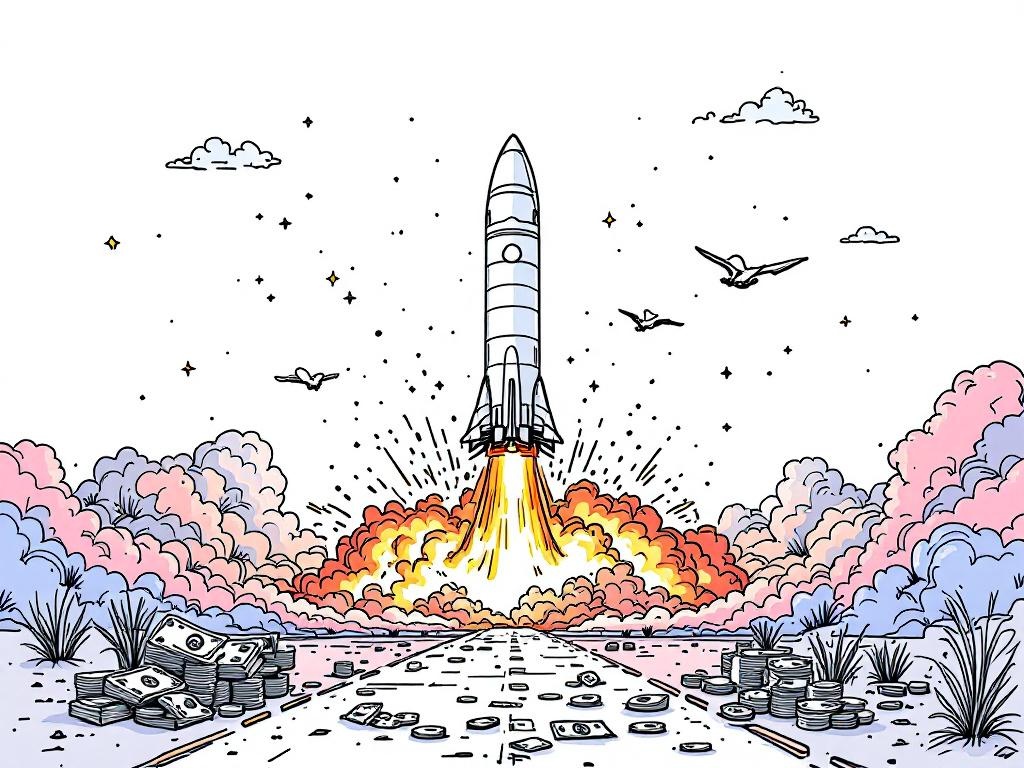 SpaceX Starship Test Ends in Explosive Setback