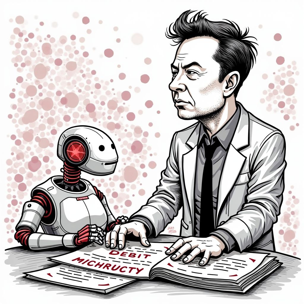 Musk Warns: US Faces '1000% Bankruptcy' Without AI