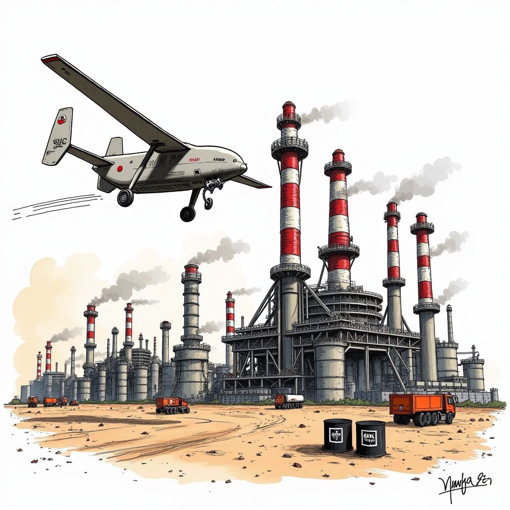 Saudi Aramco Suspends Major Refinery Operations After Drone Strike, Jolting Oil Markets