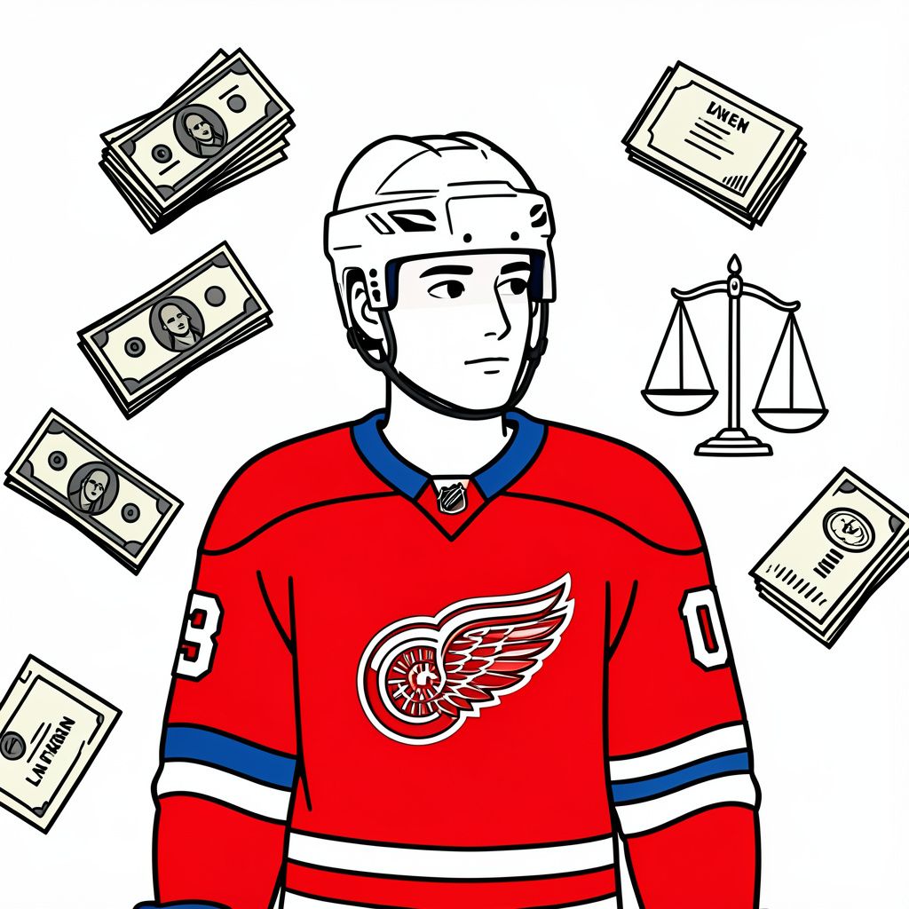 Detroit Red Wings Captain Dylan Larkin’s Future Hangs in the Balance as Trade Rumors Escalate