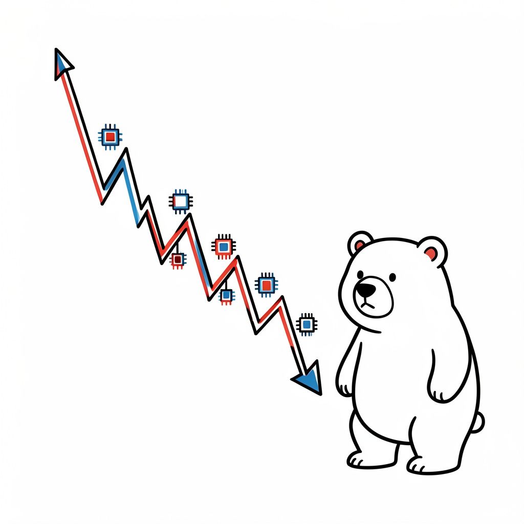 SMIC Shares Extend Decline as Regional Tech Stocks Face Pressure
