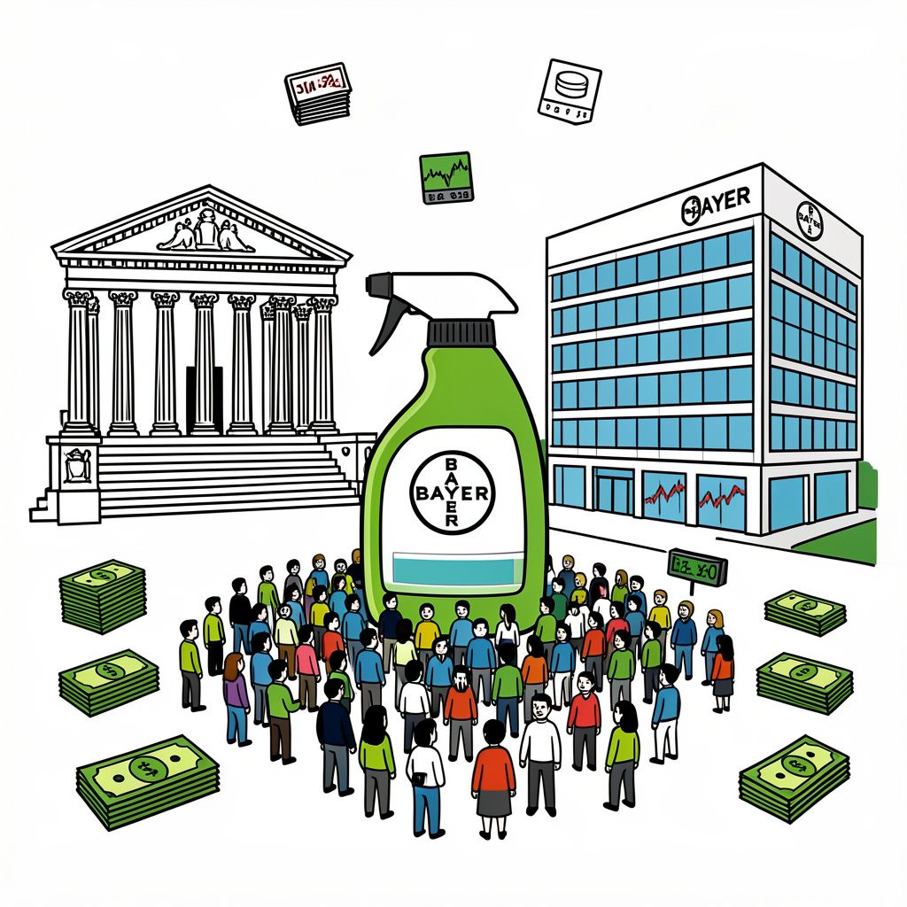 Supreme Court Weighs Bayer's Bid to Halt Thousands of Weedkiller Lawsuits