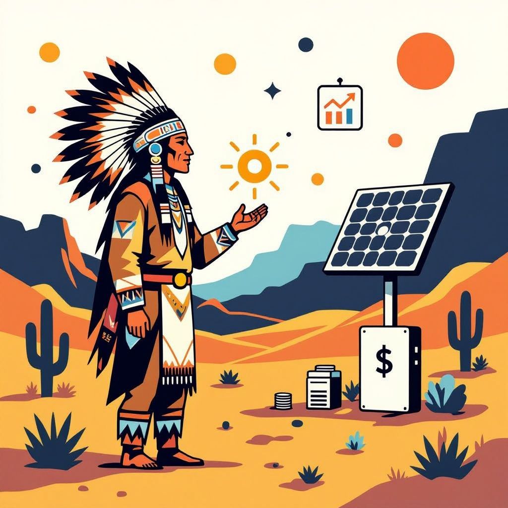 Native American Tribe Defies Federal Hurdles to Launch Major Solar Project