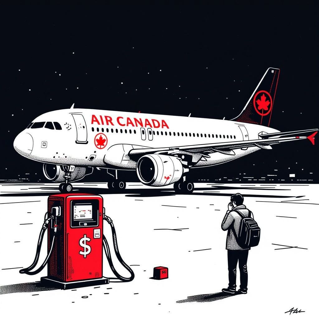 Air Canada Suspends Key Routes as Iran Conflict Drives 50% Spike in Fuel Costs
