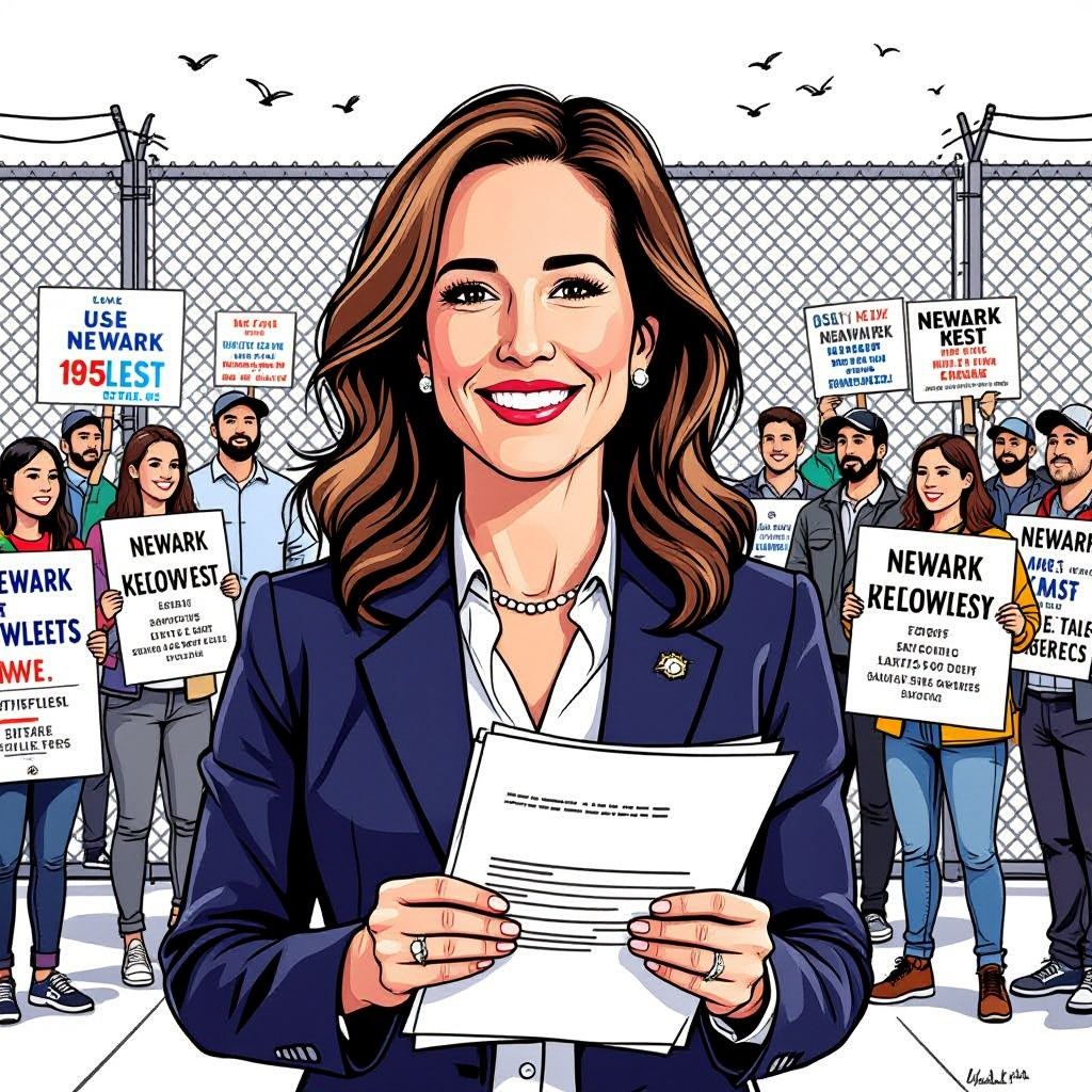 Private ICE Contractor Blocks NJ Governor from Newark Detention Center Amid Protests