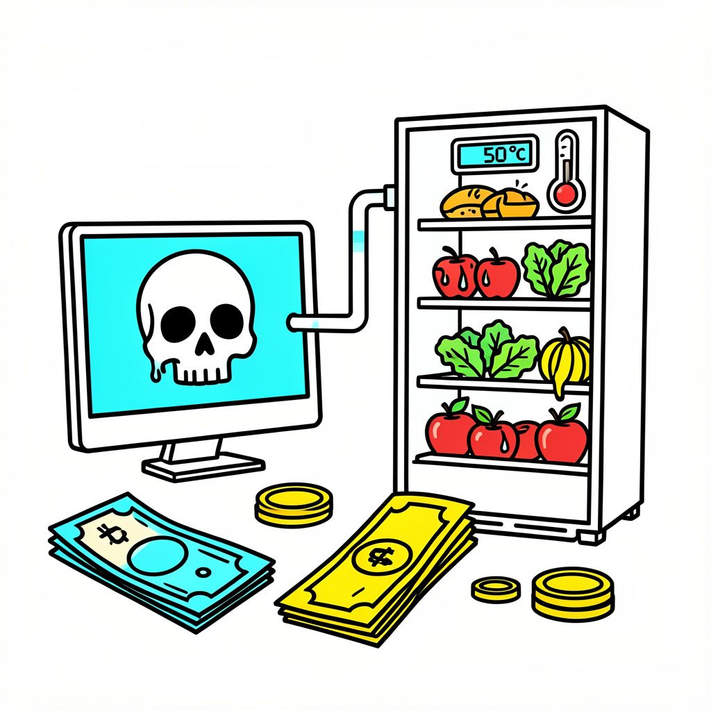 Cyberattack Forces European Supermarkets to Trash Food Stocks