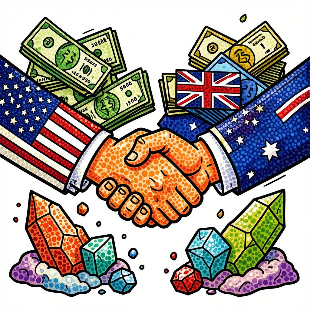 U.S. and Australia Double Investment to $3.5 Billion to Secure Essential Mineral Supply Chains