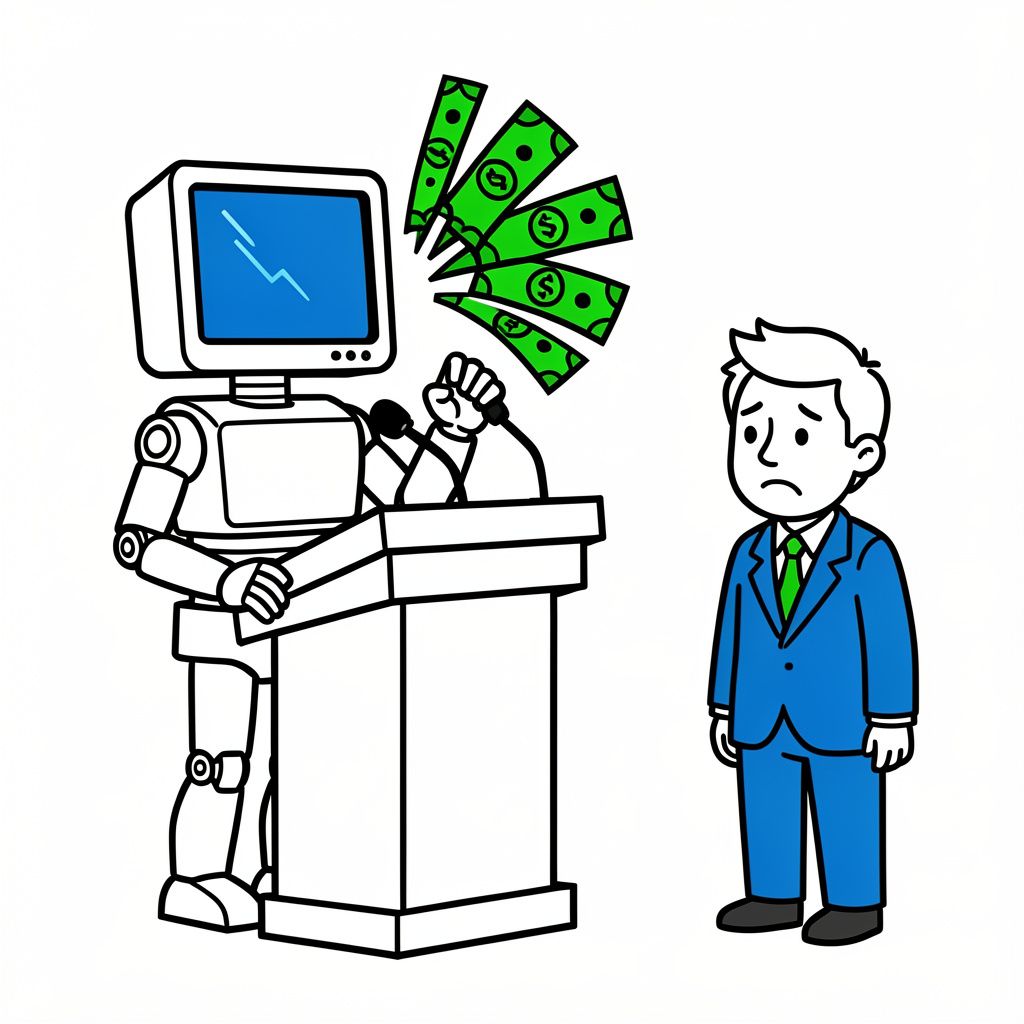 The Price of Efficiency: How Artificial Intelligence Erodes Trust in Political Communication