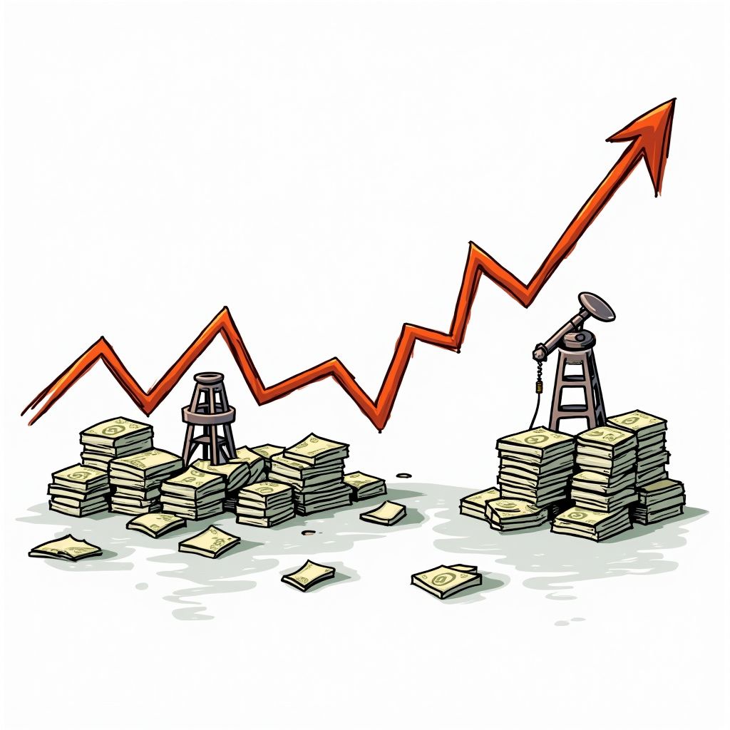 Oil Prices Climb as Iranian Instability Threatens Global Supply