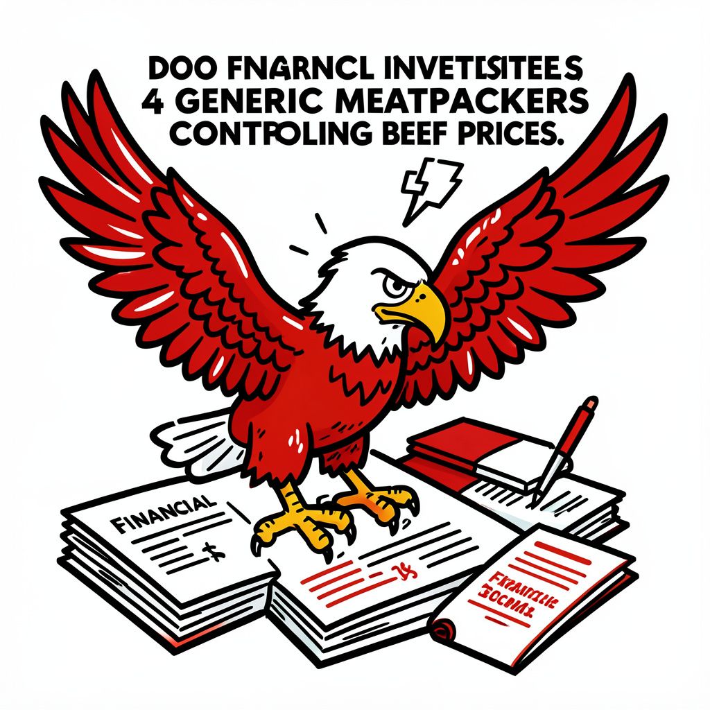 Justice Department Investigates Major Meatpackers Over Soaring Beef Prices