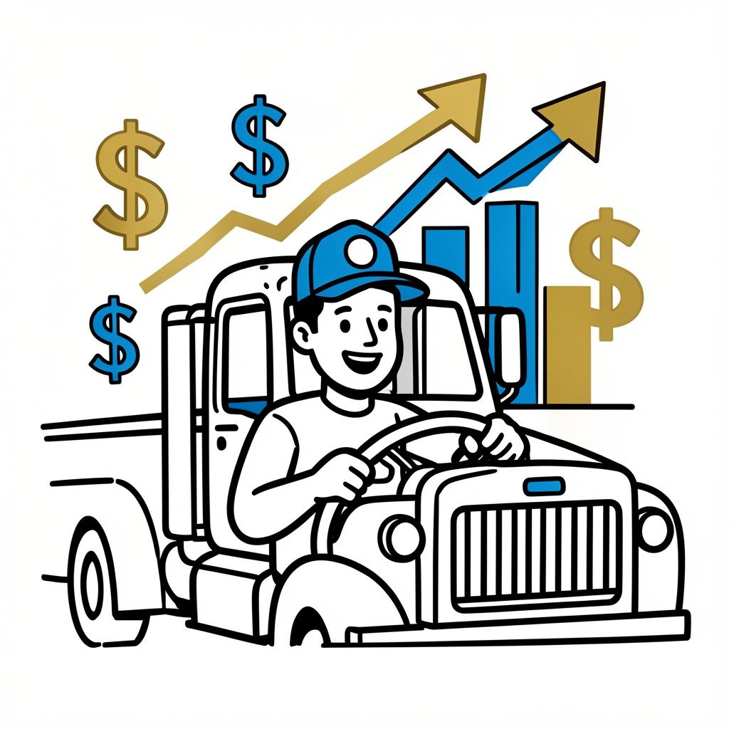 Truck Driver Pay Hits Historic High as Shipping Demand Surges