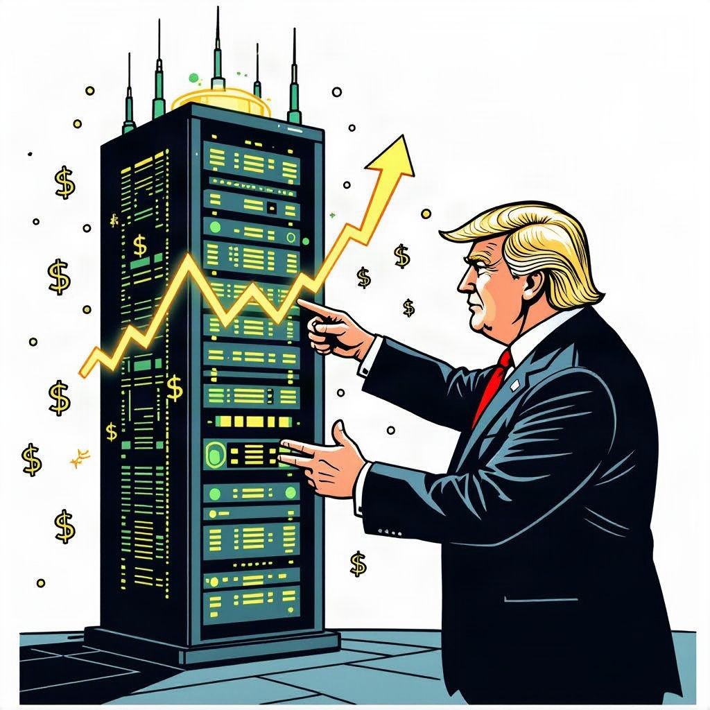 Trump Urges U.S. Communities to Support Rapid AI Data Center Expansion